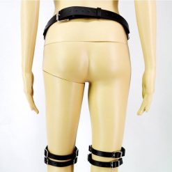 Cinta Liga de Couro Sexy Garter Belt Vestuário