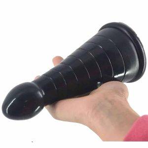 Plug Inserção Gradativa em Cone Grande 19 cm Inserção Consolo Plug anal
