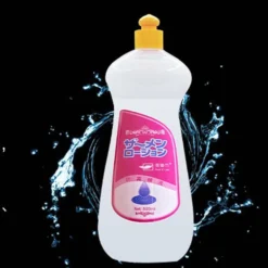 Frasco de 500 ml do lubrificante esperma falso que imita sêmen