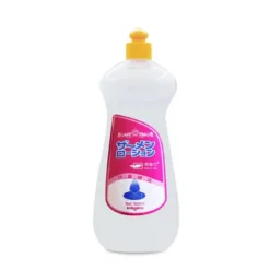 Frasco do sêmen falso fake cum lube de 500 ml em fundo branco