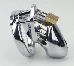 Cinto de Castidade CB6000S Pequeno em Aço Médico Inoxidável Cintos de Castidade Jogos Adultos
