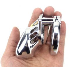 Cinto de Castidade CB6000S Pequeno em Aço Médico Inoxidável Cintos de Castidade Jogos Adultos