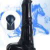 Consolo Pênis de Cavalo Grande com Saliências 23 cm