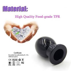 Butt Plug Anal Dilatador Oco Grande Duche Íntima Enema Inserção Plug anal Jogos Adultos