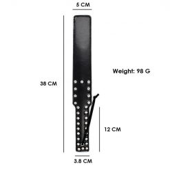 Chicote Palmatória de Couro Paddle BDSM Spanking BDSM Chicote