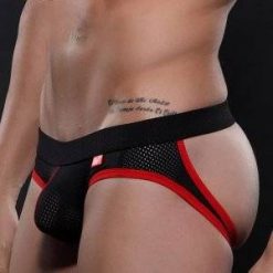 Jockstrap Cueca Aberta Atrás Gay Underwear Sunga Respirável Vestuário