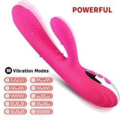 Esquema com os dez padrões de vibração do vibrador rabbit