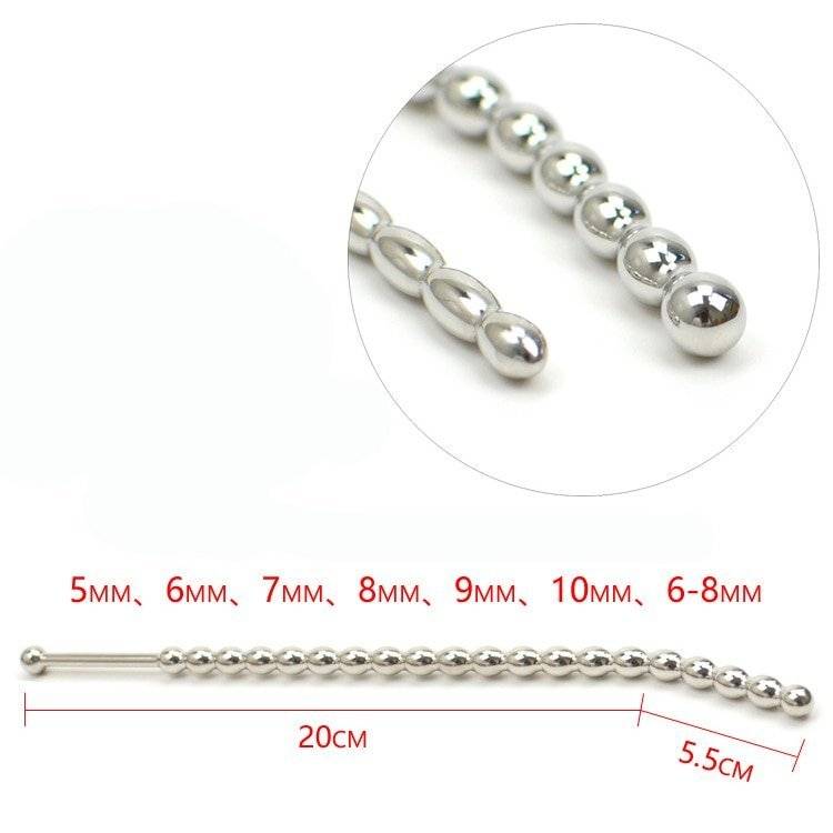 Aço inoxidável uretral som dilatadores soando penis plug uretral grânulos sexo brinquedos para homem cateteres uretral plug penis insert Aço inoxidável uretral som dilatadores soando penis plug uretral grânulos sexo brinquedos para homem cateteres uretral plug penis insert