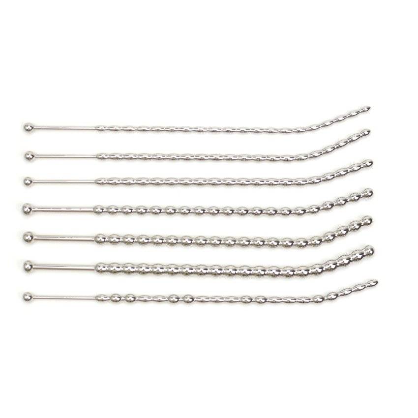 Aço inoxidável uretral som dilatadores soando penis plug uretral grânulos sexo brinquedos para homem cateteres uretral plug penis insert Aço inoxidável uretral som dilatadores soando penis plug uretral grânulos sexo brinquedos para homem cateteres uretral plug penis insert