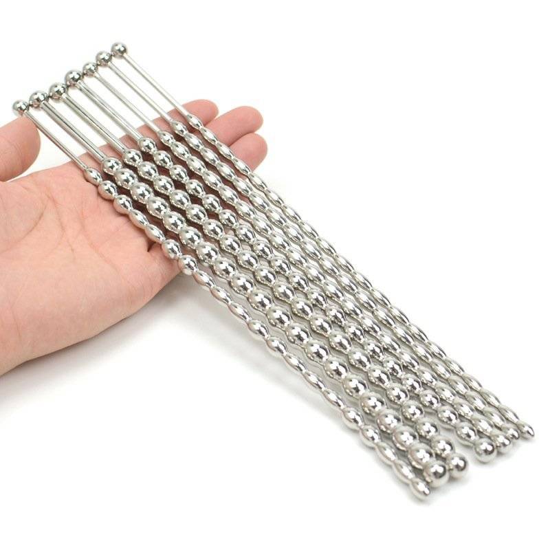 Aço inoxidável uretral som dilatadores soando penis plug uretral grânulos sexo brinquedos para homem cateteres uretral plug penis insert Aço inoxidável uretral som dilatadores soando penis plug uretral grânulos sexo brinquedos para homem cateteres uretral plug penis insert