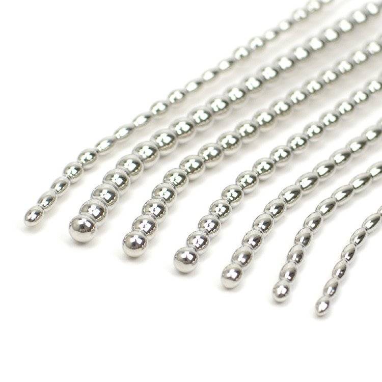 Aço inoxidável uretral som dilatadores soando penis plug uretral grânulos sexo brinquedos para homem cateteres uretral plug penis insert Aço inoxidável uretral som dilatadores soando penis plug uretral grânulos sexo brinquedos para homem cateteres uretral plug penis insert