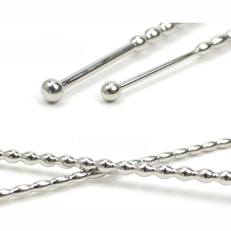 Aço inoxidável uretral som dilatadores soando penis plug uretral grânulos sexo brinquedos para homem cateteres uretral plug penis insert Aço inoxidável uretral som dilatadores soando penis plug uretral grânulos sexo brinquedos para homem cateteres uretral plug penis insert