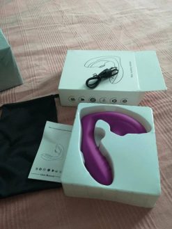 Vibrador Feminino Duplo Ponto G Estimulador de Clitóris Vibradores