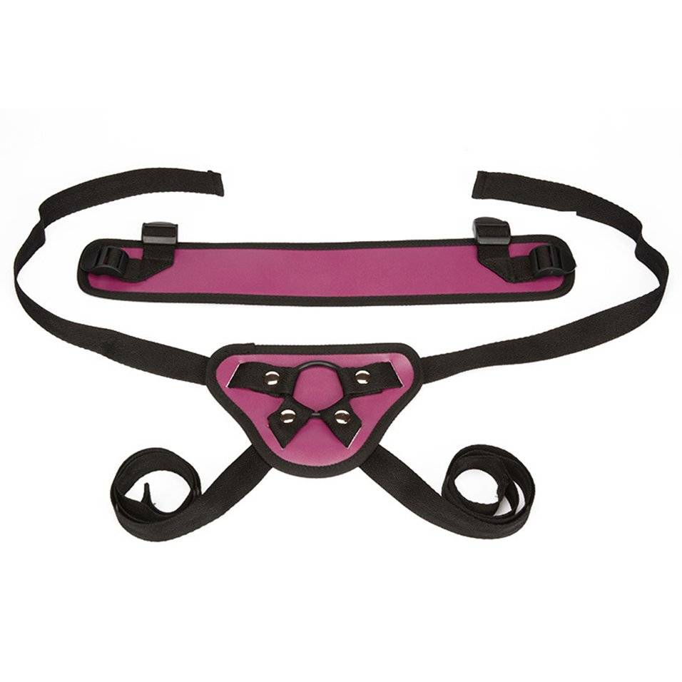 Cinta Peniana Cinturão Strap-On Arnês com Apoio Lombar Inserção Cinta Peniana Jogos Adultos