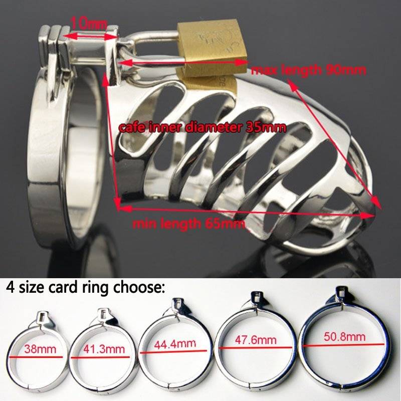Aço inoxidável Castidade Bondage Bloqueio Pênis Masculino Dispositivo de Castidade Caralho Gaiola de Pássaro Anel Adult Sex Toys Para Homens Cbt BDSM CB6000 Aço inoxidável Castidade Bondage Bloqueio Pênis Masculino Dispositivo de Castidade Caralho Gaiola de Pássaro Anel Adult Sex Toys Para Homens Cbt BDSM CB6000