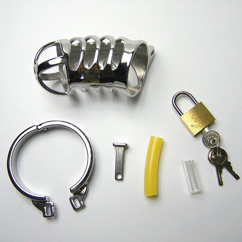 Aço inoxidável Castidade Bondage Bloqueio Pênis Masculino Dispositivo de Castidade Caralho Gaiola de Pássaro Anel Adult Sex Toys Para Homens Cbt BDSM CB6000 Aço inoxidável Castidade Bondage Bloqueio Pênis Masculino Dispositivo de Castidade Caralho Gaiola de Pássaro Anel Adult Sex Toys Para Homens Cbt BDSM CB6000