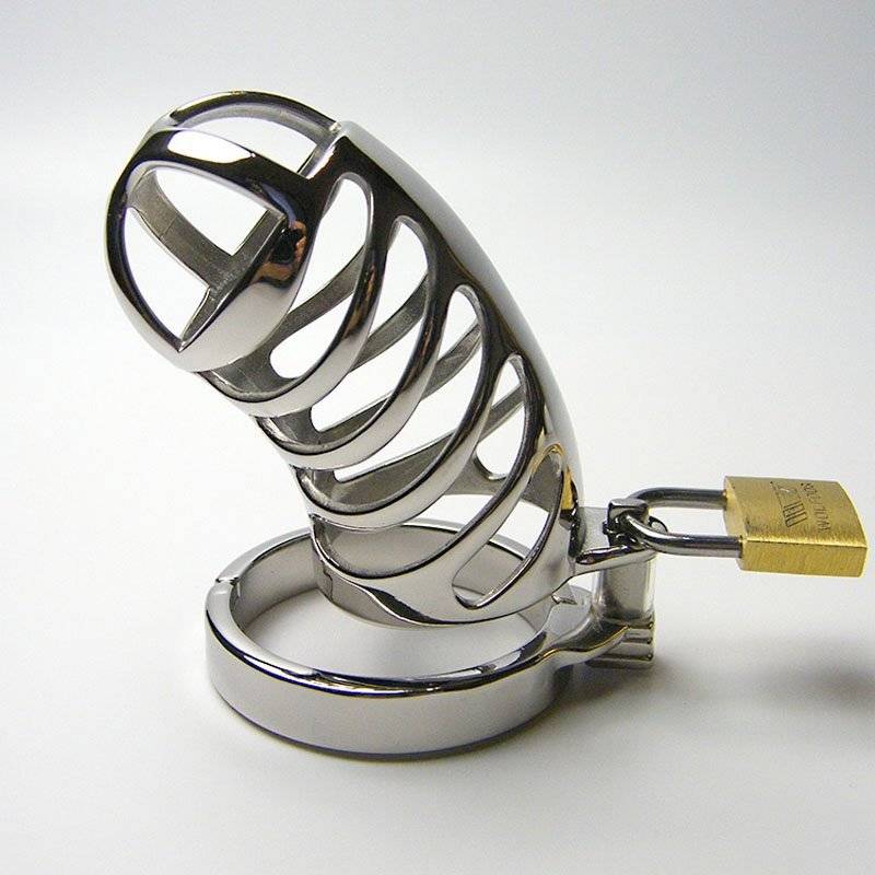 Aço inoxidável Castidade Bondage Bloqueio Pênis Masculino Dispositivo de Castidade Caralho Gaiola de Pássaro Anel Adult Sex Toys Para Homens Cbt BDSM CB6000 Aço inoxidável Castidade Bondage Bloqueio Pênis Masculino Dispositivo de Castidade Caralho Gaiola de Pássaro Anel Adult Sex Toys Para Homens Cbt BDSM CB6000