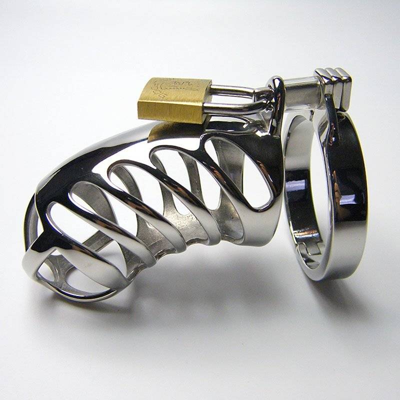 Aço inoxidável Castidade Bondage Bloqueio Pênis Masculino Dispositivo de Castidade Caralho Gaiola de Pássaro Anel Adult Sex Toys Para Homens Cbt BDSM CB6000 Aço inoxidável Castidade Bondage Bloqueio Pênis Masculino Dispositivo de Castidade Caralho Gaiola de Pássaro Anel Adult Sex Toys Para Homens Cbt BDSM CB6000