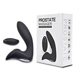Estimulador de Próstata Massageador Prostático com Controle Inserção Plug anal Estimulador de Próstata Vibradores