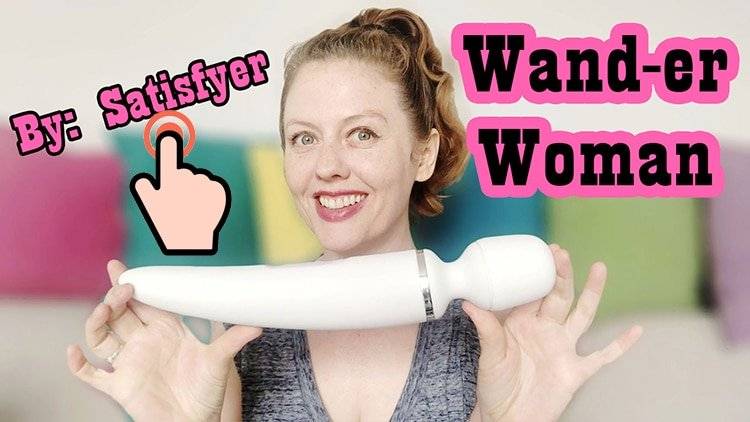 Satisfyer wand-er mulher grande varinha mágica 10 velocidade g ponto vibrador clitóris estimulador super vibrador silicone ipx7 sexo feminino brinquedos