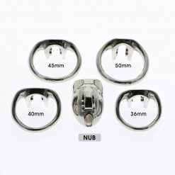 Cinto De Castidade Holytrainer HTV3 Aço Inoxidável Cintos de Castidade