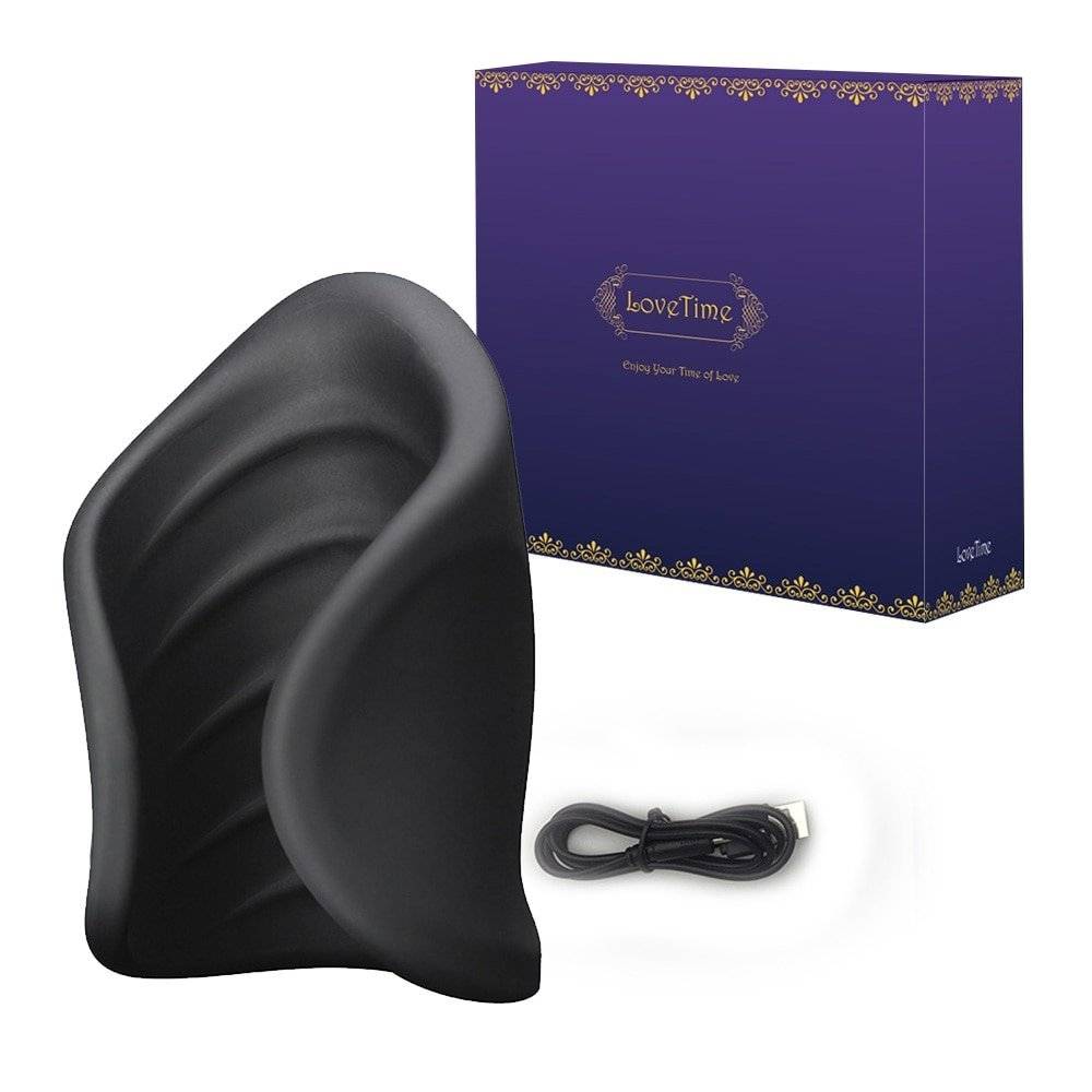 Lovetime recarregável masculino masturbador copo vibração silicone bichano vagina artificial vibrador atraso exercitador brinquedos sexuais para homem