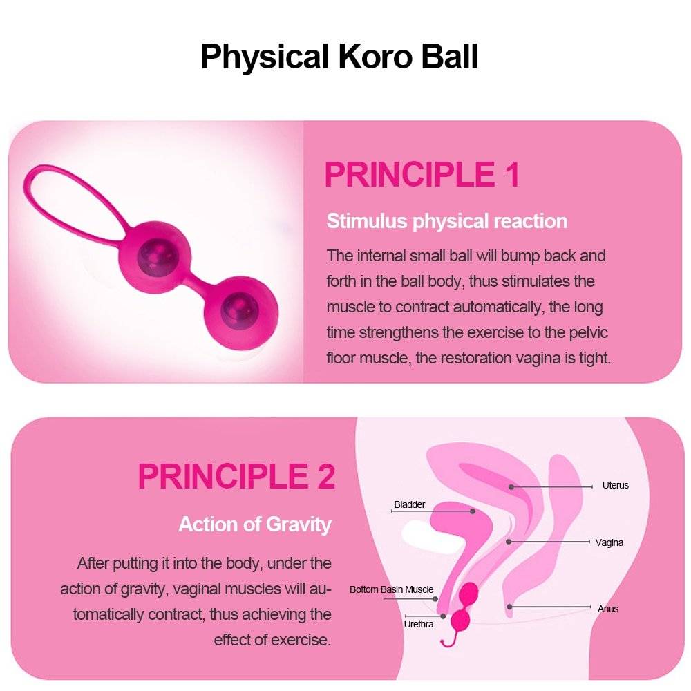 Vaginal Ball Sex Toys for Women Safe Silicone Smart Kegel Balls Chinese Ben Wa Vagina Massager Ball Tightening Exerciser