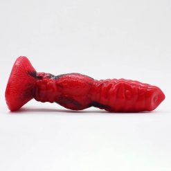 Pênis Realista de Lobo Cão Dildo Pet Play 21 cm Inserção Consolo Plug anal