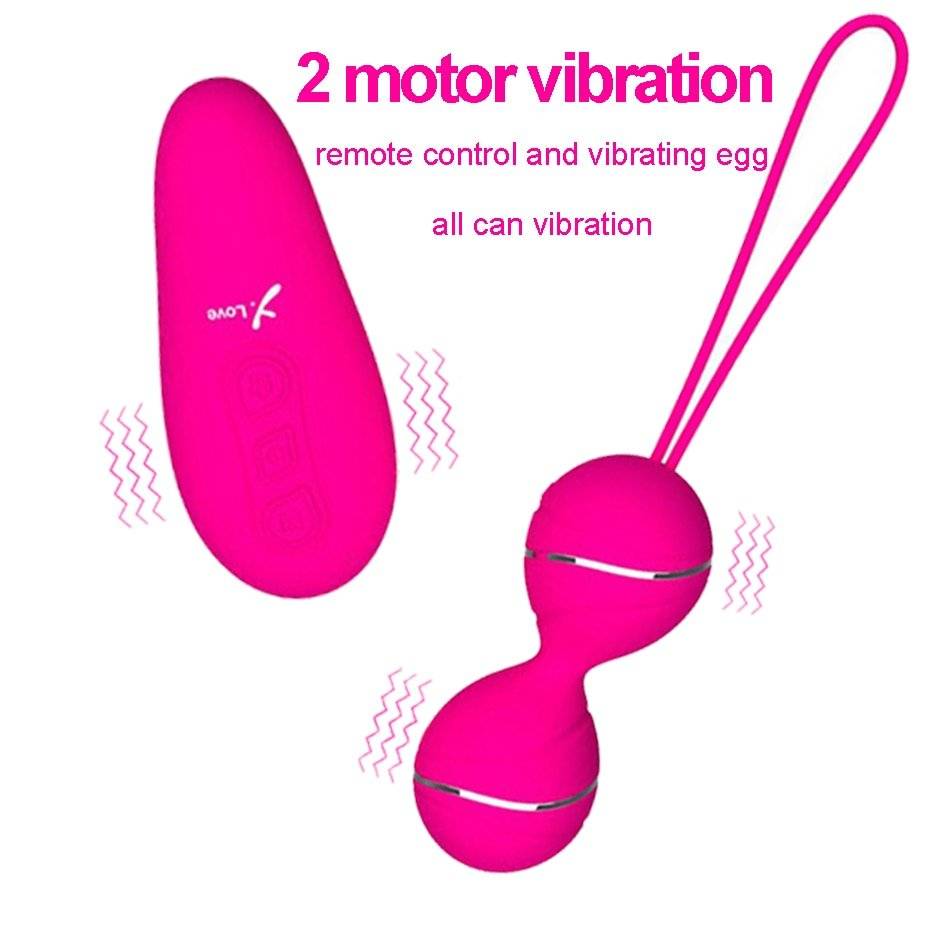 Vibrador ben wa vaginal com controle remoto, esfera para kegel, brinquedo sexual adulto mulher