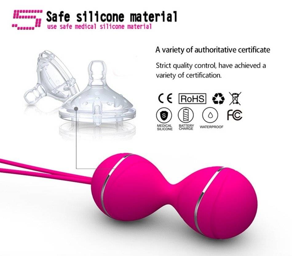 Vibrador ben wa vaginal com controle remoto, esfera para kegel, brinquedo sexual adulto mulher