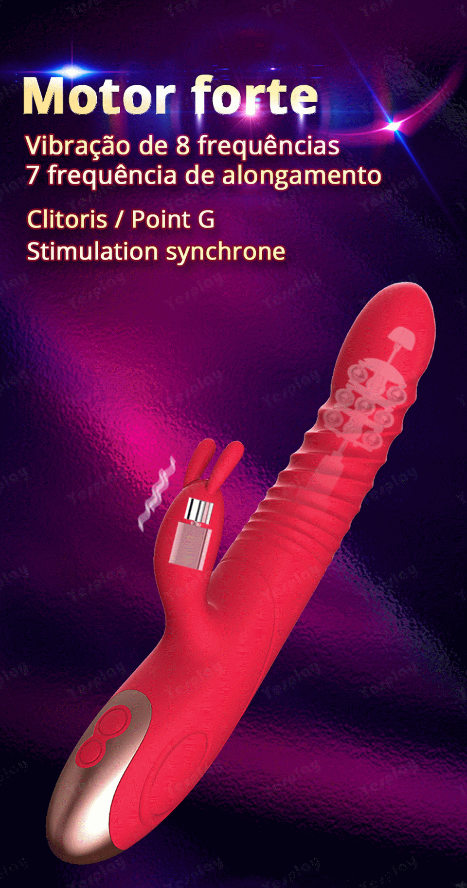 Vibração telescópica vibrador vibrador vibrador vibrador do ponto g do aquecimento da rotação da bola da vibração do coelho brinquedos sexuais da masturbação fêmea para a mulher Vibração telescópica vibrador vibrador vibrador vibrador do ponto g do aquecimento da rotação da bola da vibração do coelho brinquedos sexuais da masturbação fêmea para a mulher
