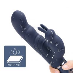 Vibrador Feminino Coelho Rabbit Massageador Poderoso Ponto G Recarregável USB Vibradores