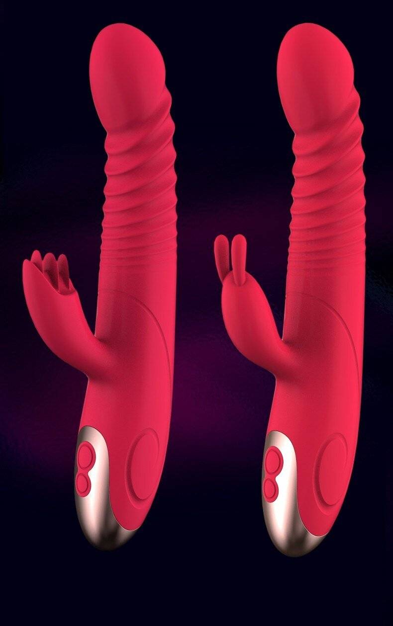 Brinquedos sexuais do vibrador do vibrador do vibrador da rotação das bolas do estimulador do ponto de g para a mulher