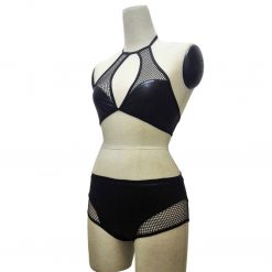 Conjunto Lingerie Top e Calcinha Sexy Dominatrix Vestuário