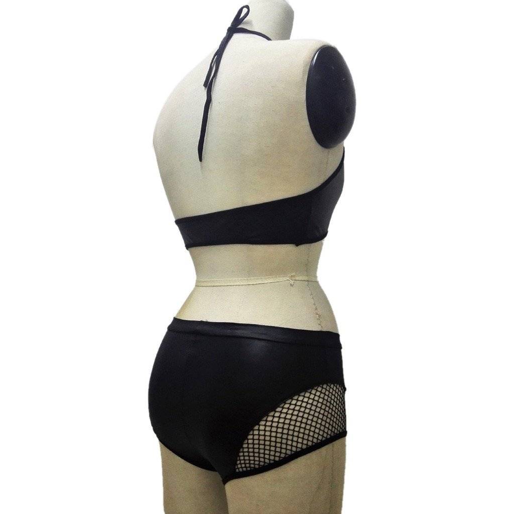 Mulher cinta de couro do falso lingerie sexy roupa interior camisola íntima donna pizzo fjwl