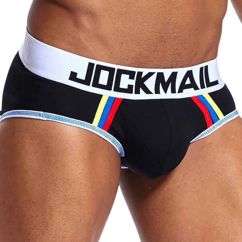 Cueca com bolso interno, roupa íntima para homens com bolso função de cápsula jovens de seul convexo de separação interno gay