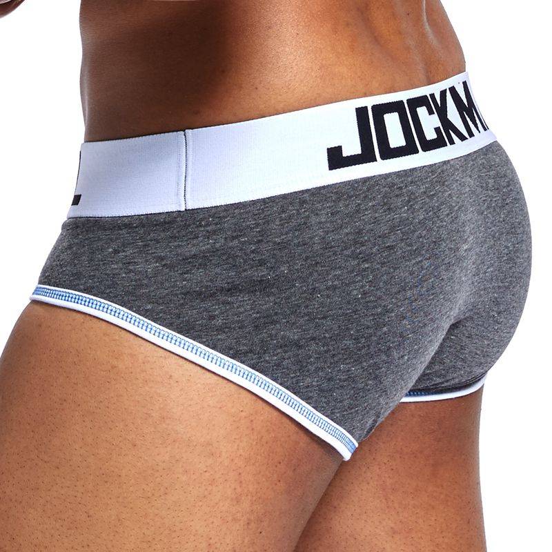 Cueca com bolso interno, roupa íntima para homens com bolso função de cápsula jovens de seul convexo de separação interno gay