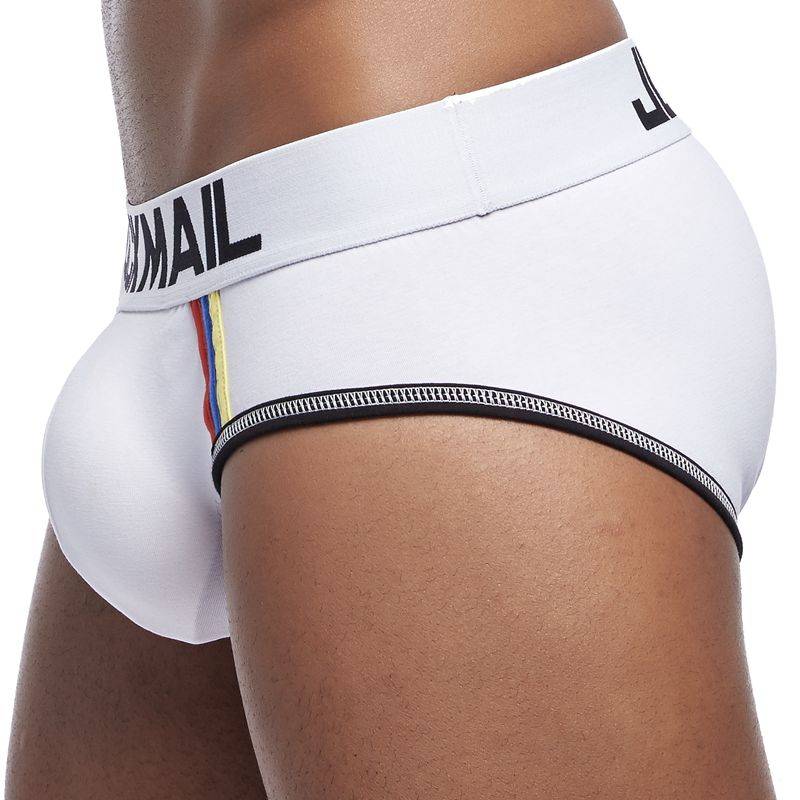 Cueca com bolso interno, roupa íntima para homens com bolso função de cápsula jovens de seul convexo de separação interno gay