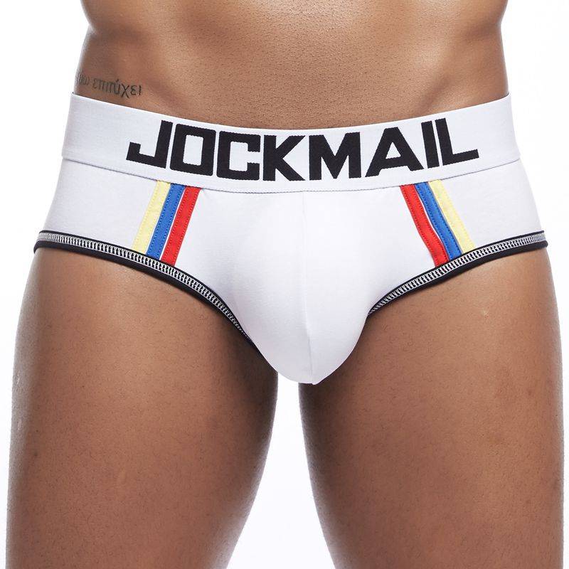 Cueca com bolso interno, roupa íntima para homens com bolso função de cápsula jovens de seul convexo de separação interno gay