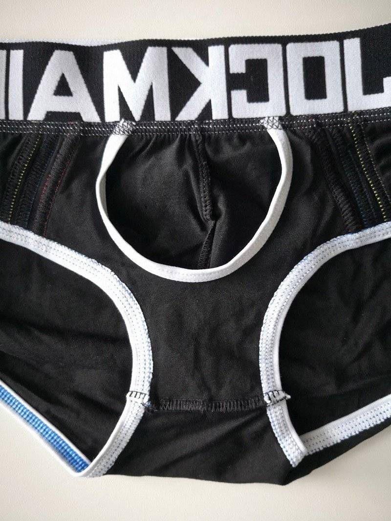 Cueca com bolso interno, roupa íntima para homens com bolso função de cápsula jovens de seul convexo de separação interno gay