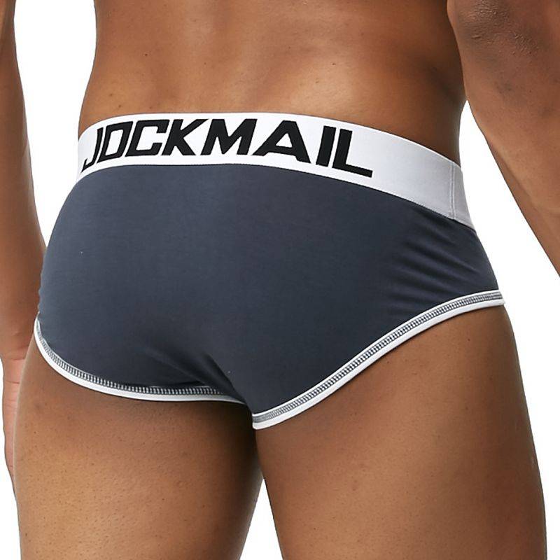 Cueca com bolso interno, roupa íntima para homens com bolso função de cápsula jovens de seul convexo de separação interno gay