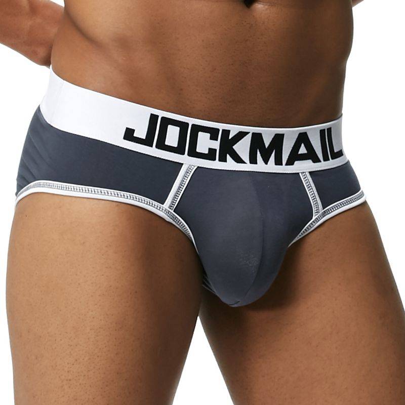 Cueca com bolso interno, roupa íntima para homens com bolso função de cápsula jovens de seul convexo de separação interno gay