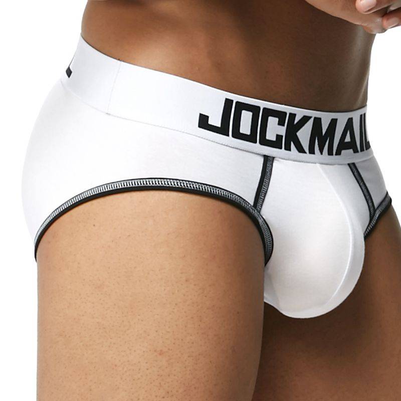 Cueca com bolso interno, roupa íntima para homens com bolso função de cápsula jovens de seul convexo de separação interno gay