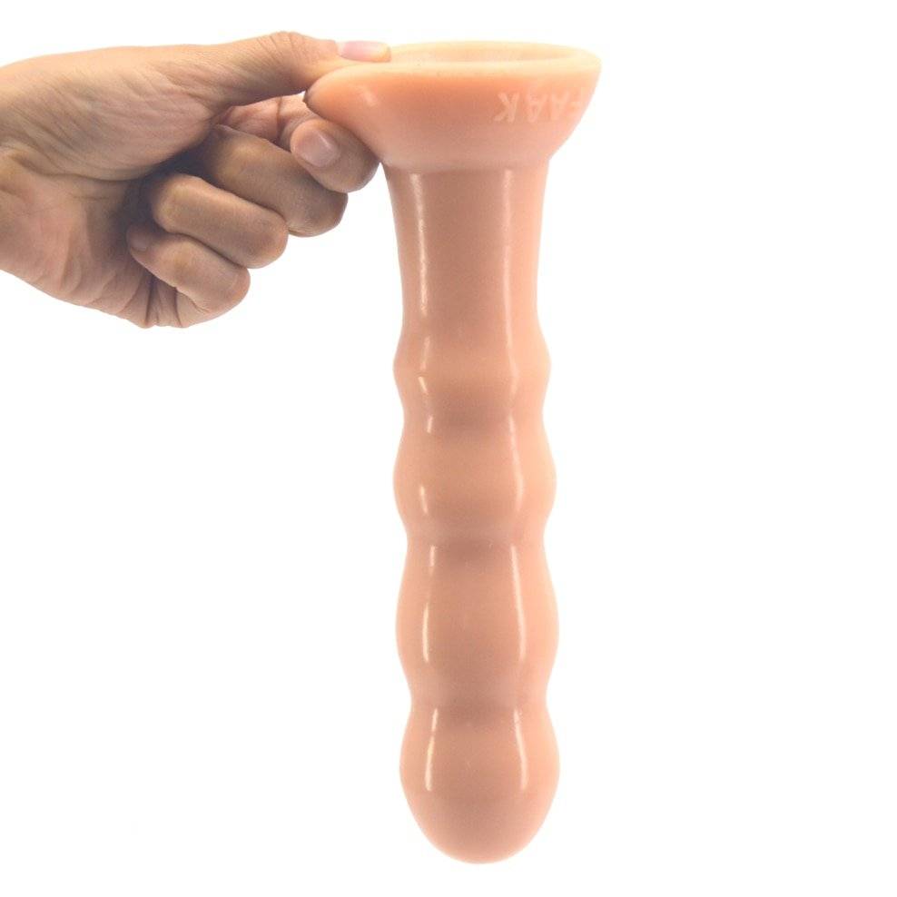 Faak longa grânulos anal dildo com ventosa bola butt plug forma pirulito anal rolha barra adulto produtos brinquedos do sexo masturbador