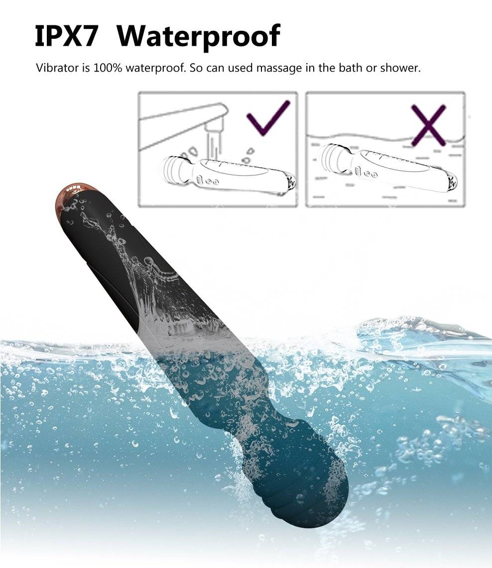 Faak silicone av varinha vibrador sexo tibetano brinquedos para adultos vibratório g ponto masturbador feminino massagem corporal clitóris estimular