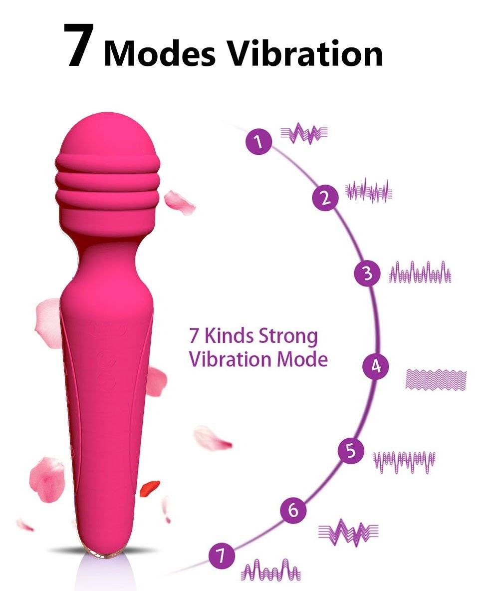 Faak silicone av varinha vibrador sexo tibetano brinquedos para adultos vibratório g ponto masturbador feminino massagem corporal clitóris estimular
