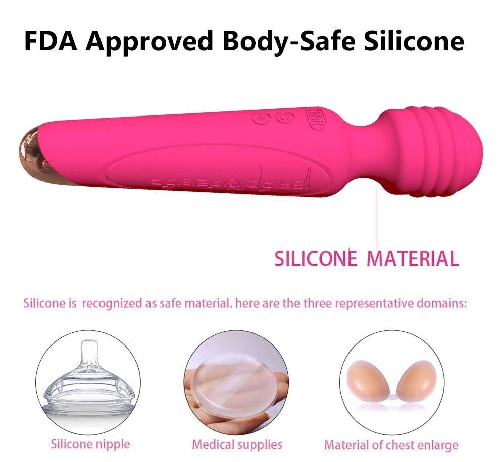 Faak silicone av varinha vibrador sexo tibetano brinquedos para adultos vibratório g ponto masturbador feminino massagem corporal clitóris estimular