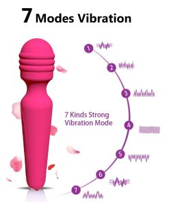 Faak silicone av varinha vibrador sexo tibetano brinquedos para adultos vibratório g ponto masturbador feminino massagem corporal clitóris estimular Vibradores