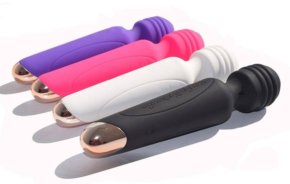Faak silicone av varinha vibrador sexo tibetano brinquedos para adultos vibratório g ponto masturbador feminino massagem corporal clitóris estimular