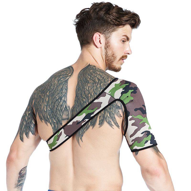 Jockmail coleira de neoprene para homens, equipamento de proteção para exercício muscular, regata gay, fitness, esportes, alças de ombro